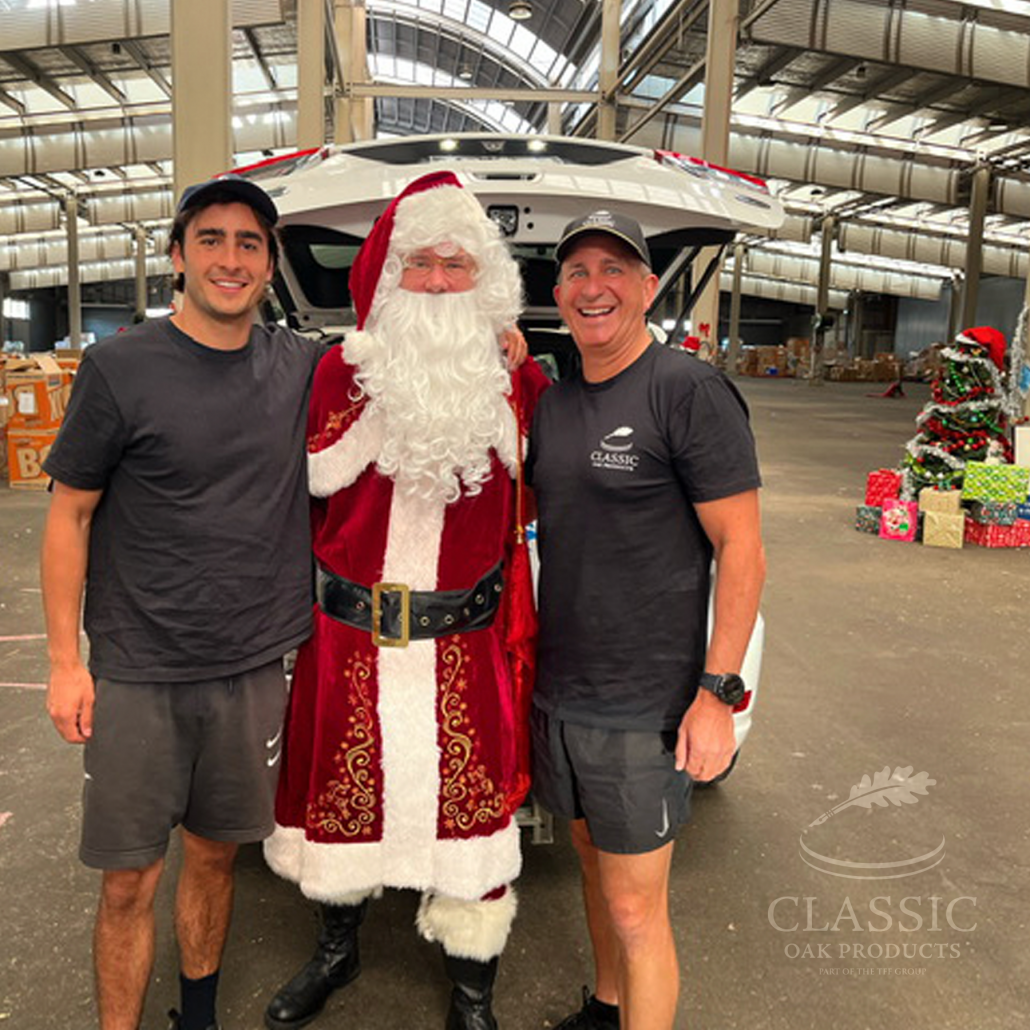 Classic Oak Products Delivering Australian children gifts and joy with The Smith Family’s Christmas Toy & Book Appeal